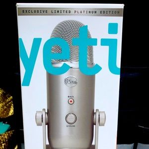 Blue Yeti USB Microphone Platinum Edition
